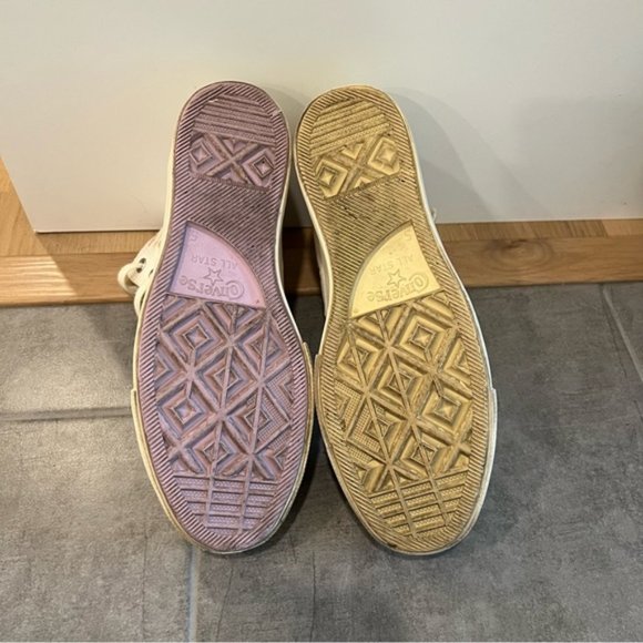 Converse Chuck Taylor All-Star Lift Hi in Things to Grow Egret - Picture 12 of 13